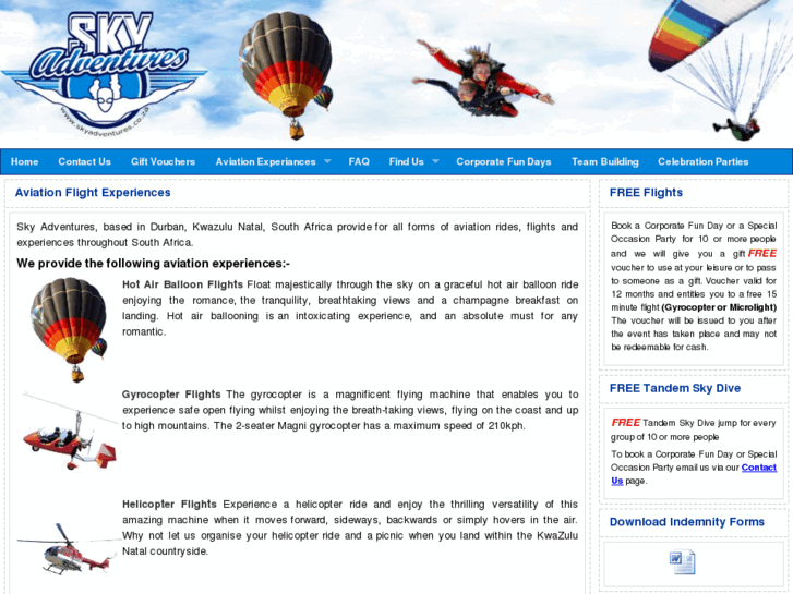 www.skyadventures.co.za