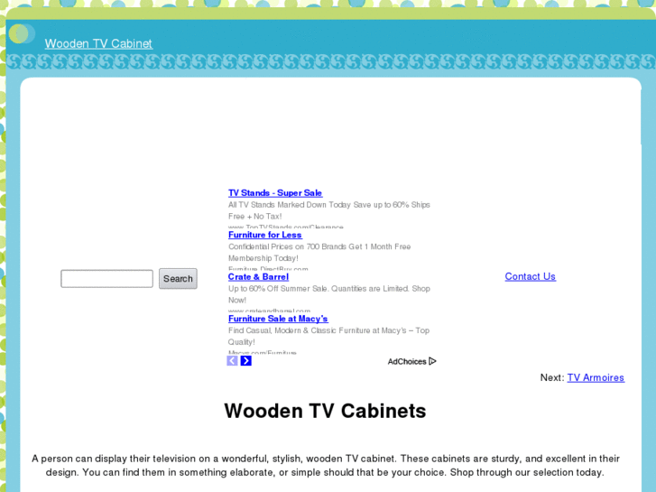 www.woodentvcabinet.com