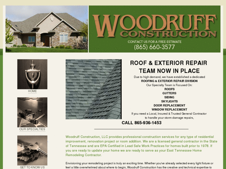 www.woodruffconstructionknoxville.com