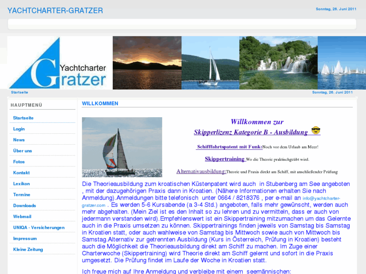 www.yachtcharter-gratzer.at