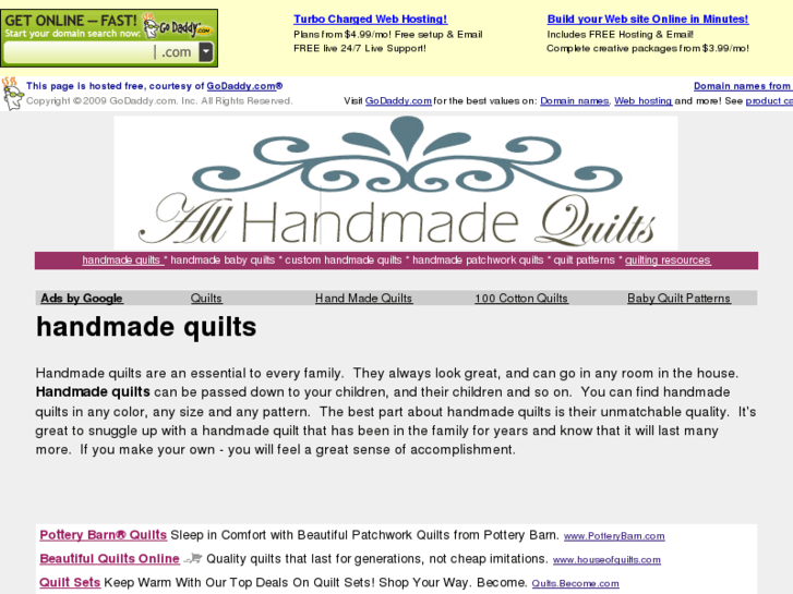 www.all-handmade-quilts.com