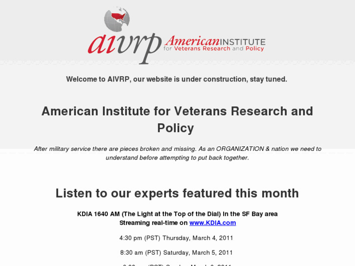 www.americaninstitutevrp.org