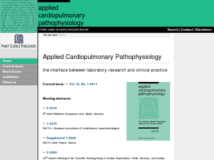 www.applied-cardiopulmonary-pathophysiology.com