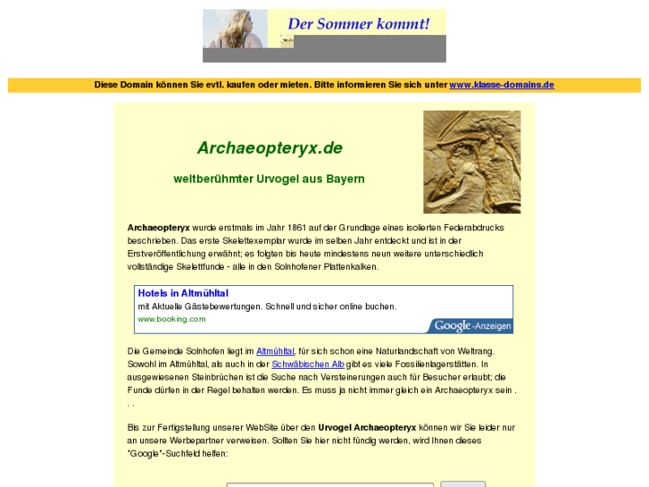 www.archaeopteryx.de