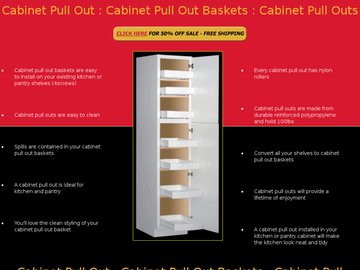 www.cabinetpulloutcabinetpulloutbasketscabinetpullouts.com