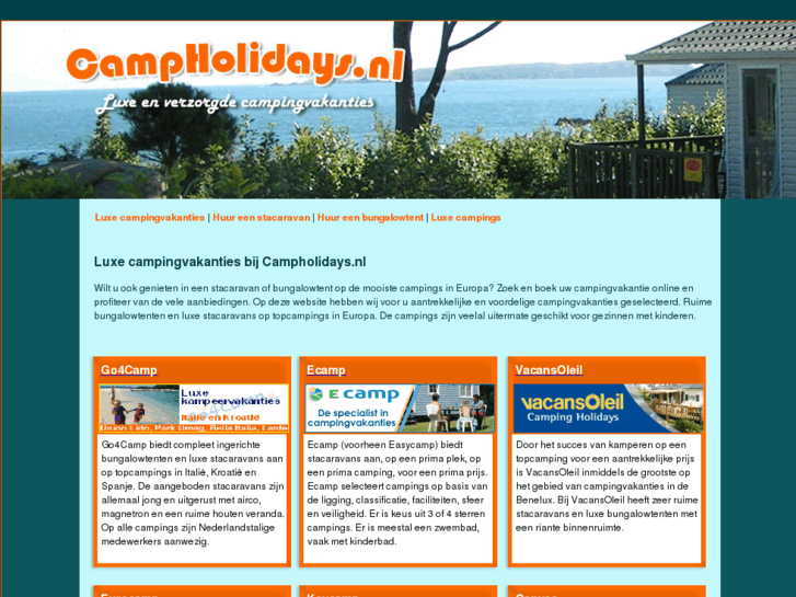 www.campholidays.nl