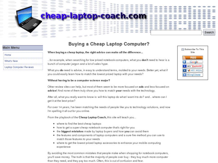 www.cheaplaptopcoach.com