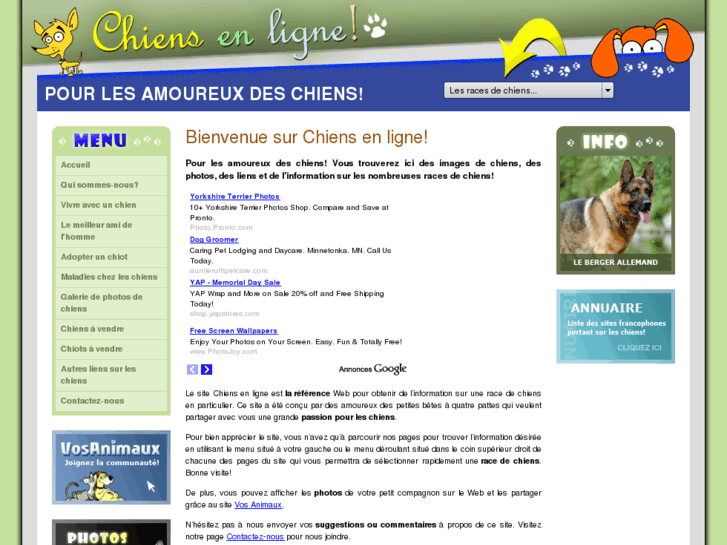 www.chiensenligne.com