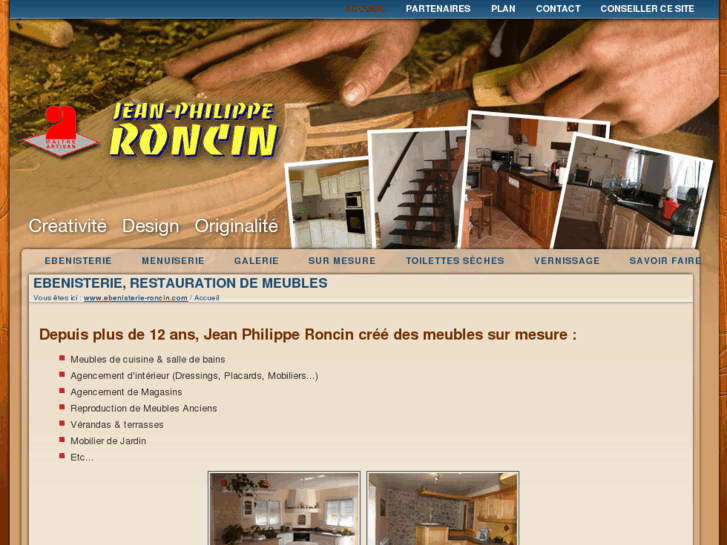 www.ebenisterie-roncin.com