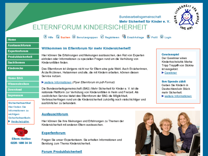 www.elternforum-kindersicherheit.de