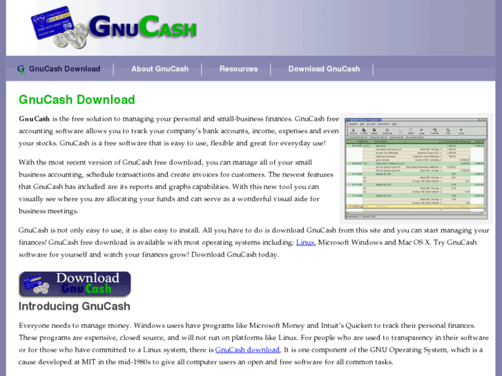 www.gnucash.net