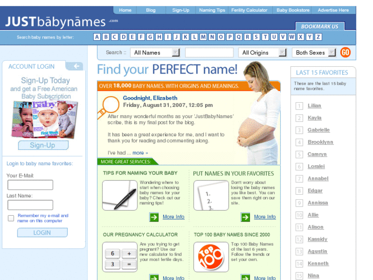 www.justbabynames.com