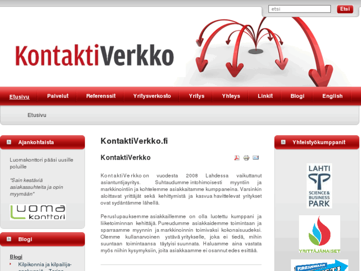 www.kontaktiverkosto.com