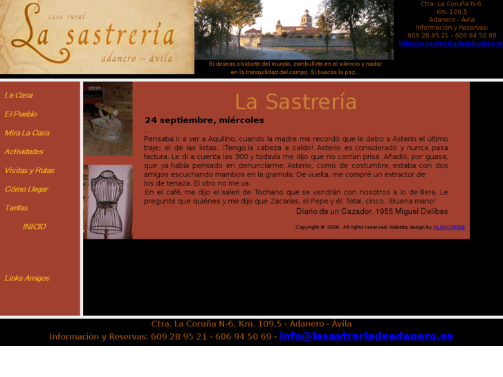 www.lasastreriadeadanero.es