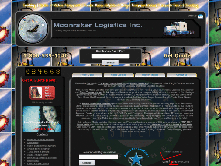 www.moonrakerlogistics.com