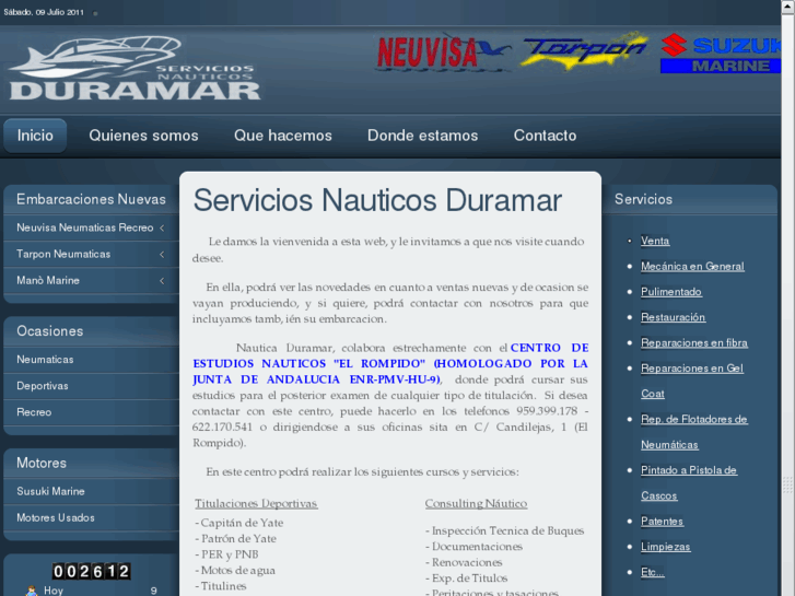 www.nauticaduramar.com