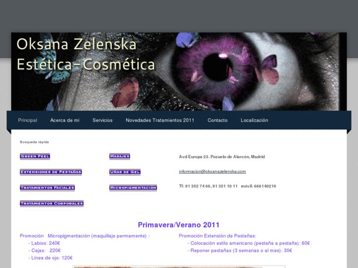 www.oksanazelenska.com