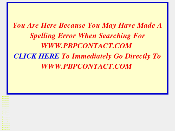 www.thepbpcontact.com