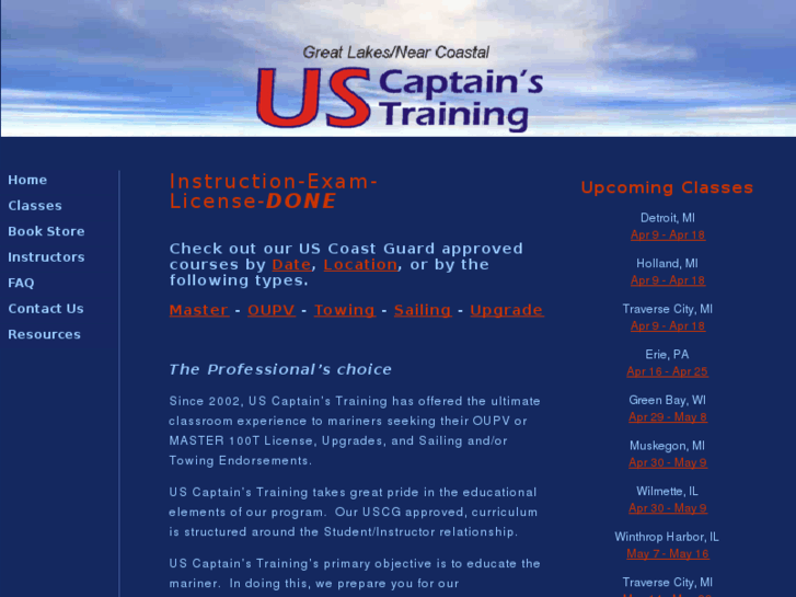 www.uscaptainstraining.com