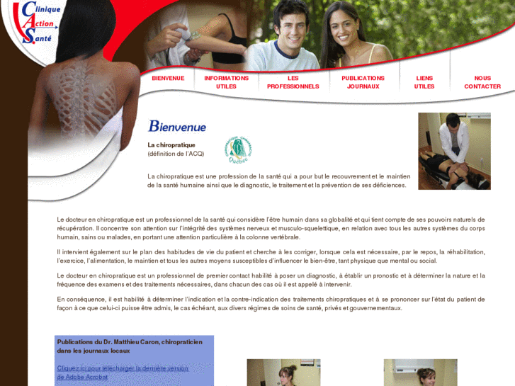 www.cliniqueactionsante.com