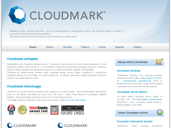 www.cloudmark.si
