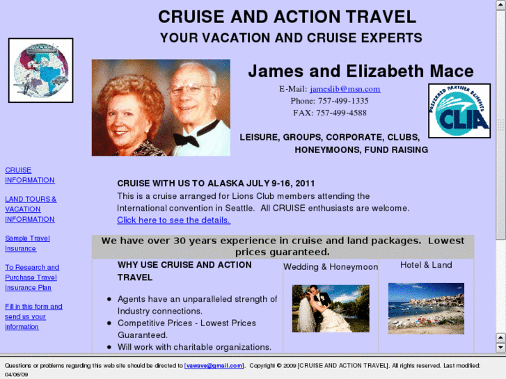 www.cruiseandactiontravel.com