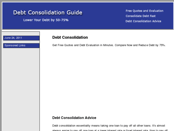 www.debtconsolidation-411.com