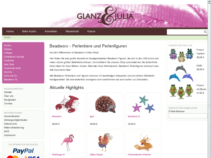 www.glanz-und-julia.com