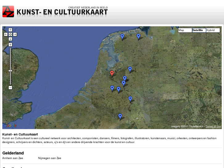 www.kunstencultuurkaart.nl