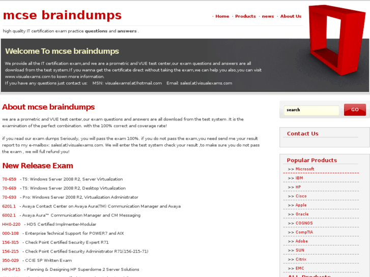 www.mcse-braindumps.net