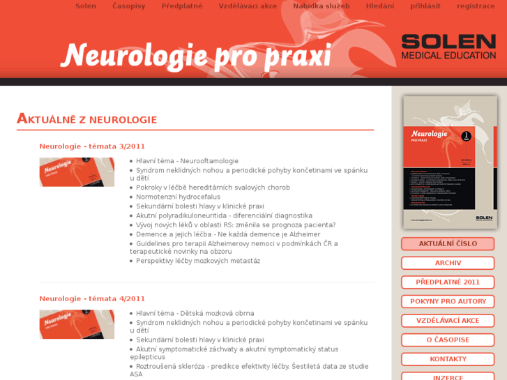 www.neurologiepropraxi.cz