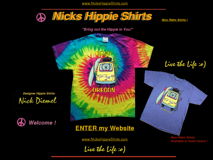 www.nickshippieshirts.com