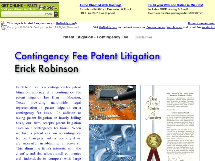 www.patent-litigation-contingency-fee.com