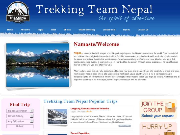 www.trekkingteamnepal.com