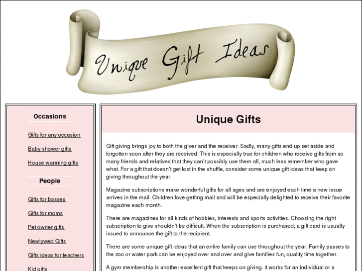 www.uniquegiftidea.tv