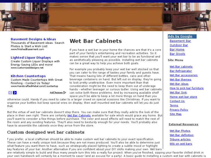 www.wetbarcabinets.org