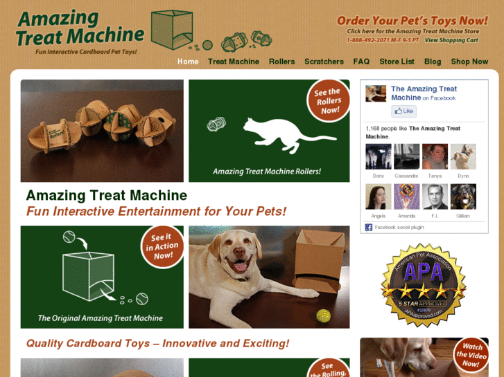 www.amazingtreatmachine.com