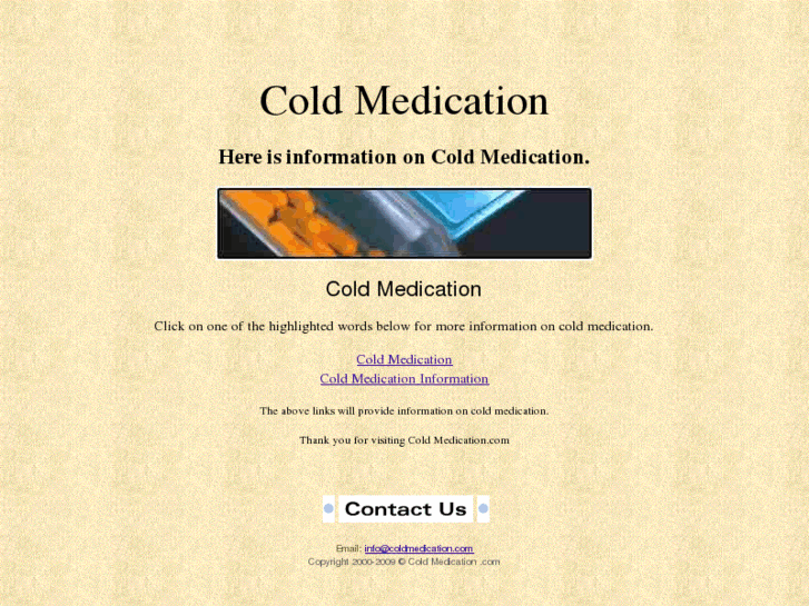 www.coldmedication.com