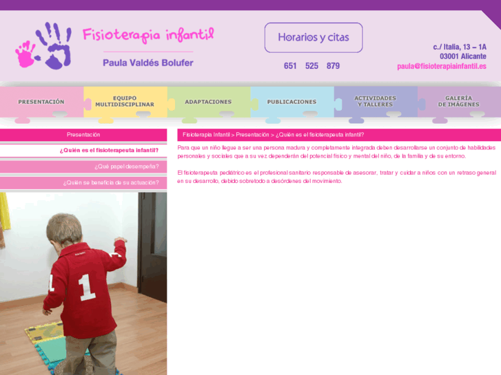 www.fisioterapiainfantil.es