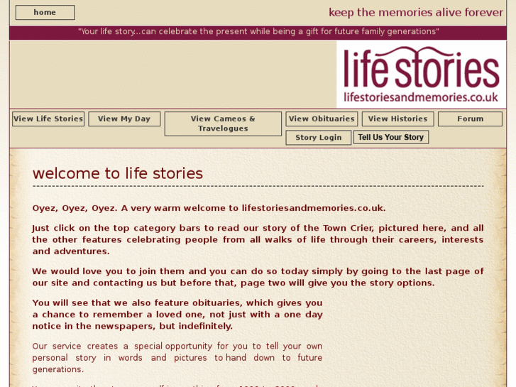 www.lifestoriesandmemories.com