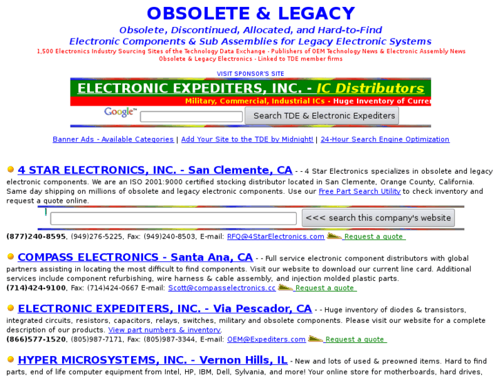 www.obsoleteandlegacy.com