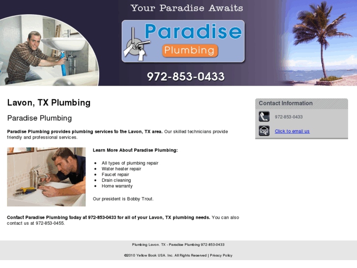 www.paradiseplumbingtx.com