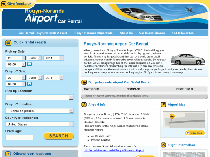 www.rouyn-norandaairportcarrental.com