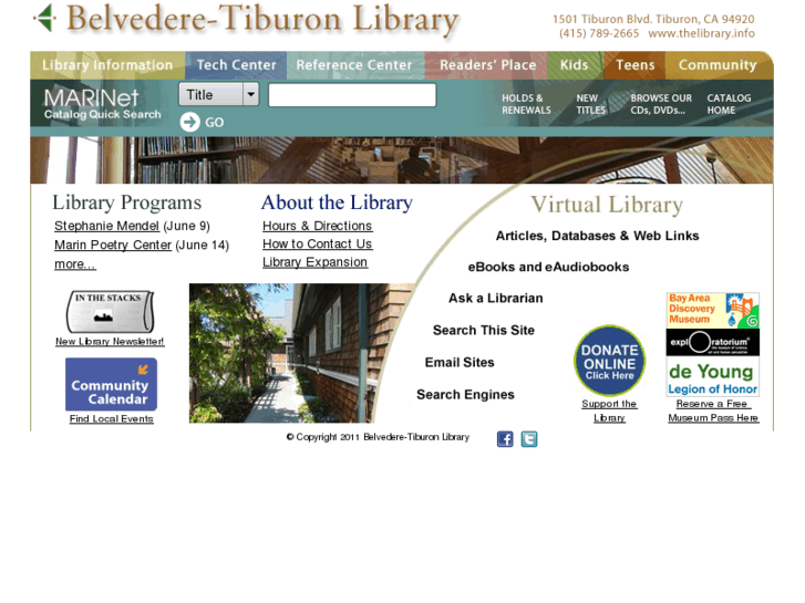 www.thelibrary.info