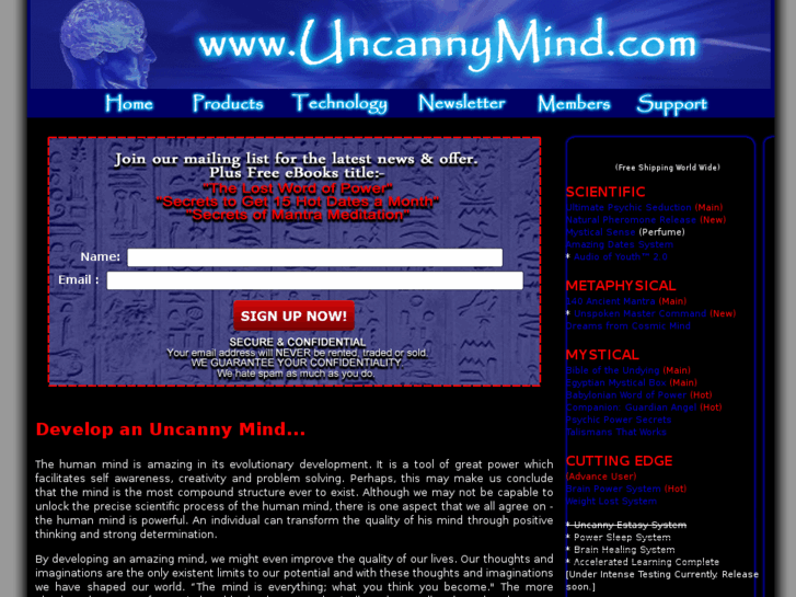 www.uncannymind.com