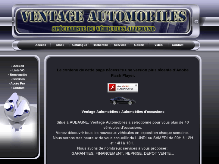 www.ventage-automobiles.com