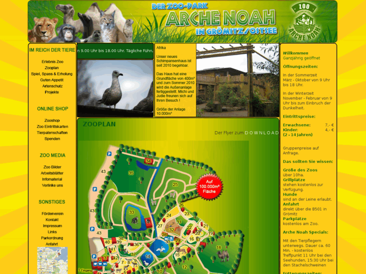 www.zoo-arche-noah.de