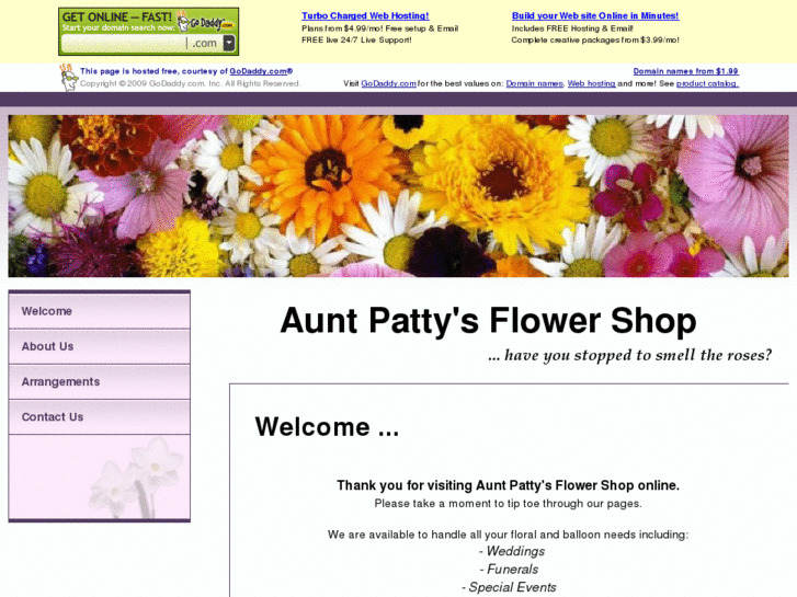 www.auntpattysflowershop.com