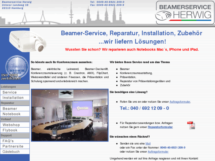 www.beamerservice.net