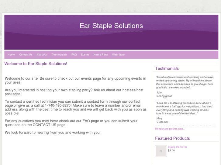 www.earstaplesolutions.com